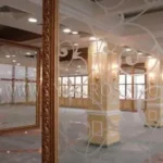 Отель Надежда, стеклянные панно. Дизайн — Сплайн-дизайн