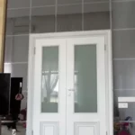 Частный интерьер — панно из зеркала Графит